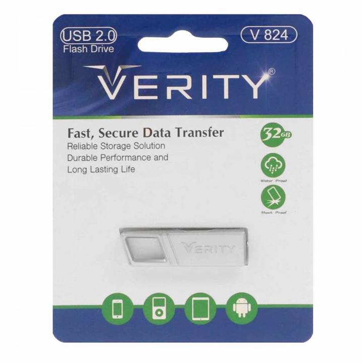 فلش مموری وریتی مدل V824 ظرفیت 32 گیگابایت Verity V824 Flash Memory 32GB